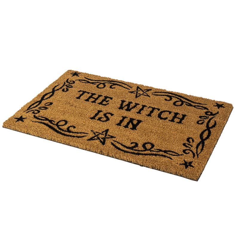 The Witch Is in Welcome Doormat