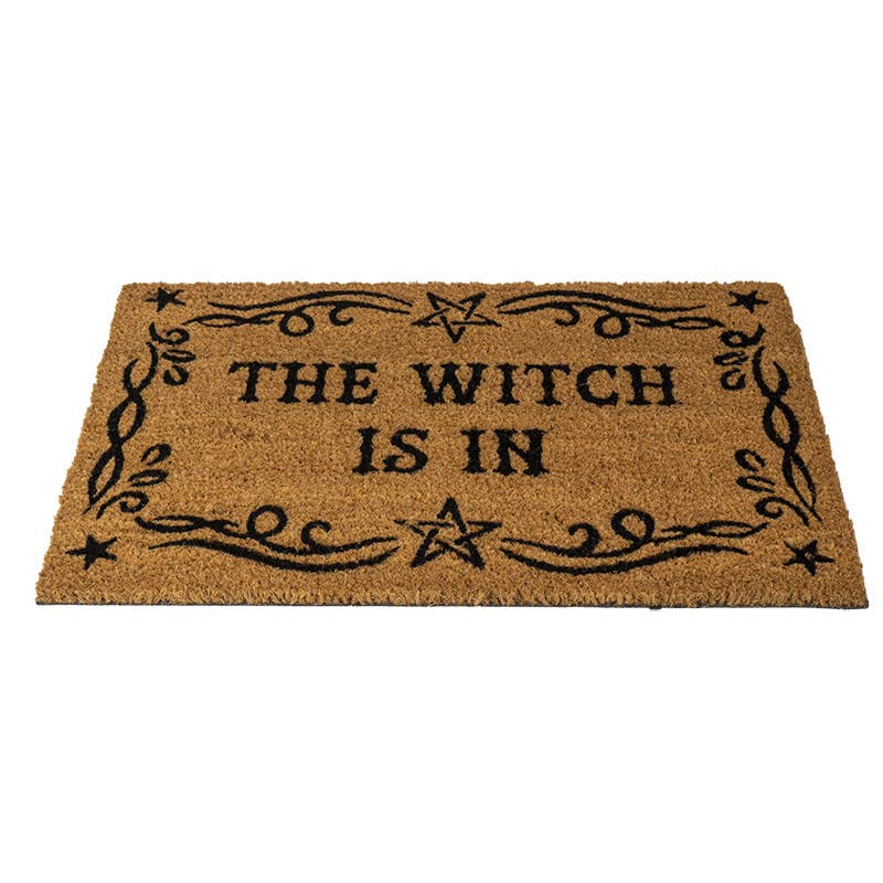 The Witch Is in Welcome Doormat