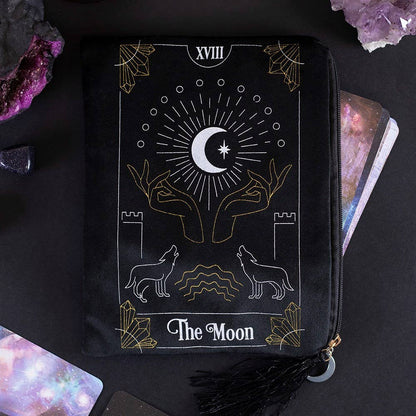 The Moon | Tarot Card Zippered Bag