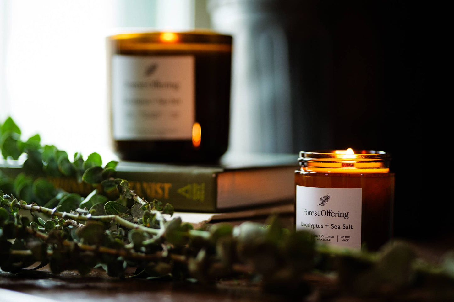 Eucalyptus + Sea Salt Candle