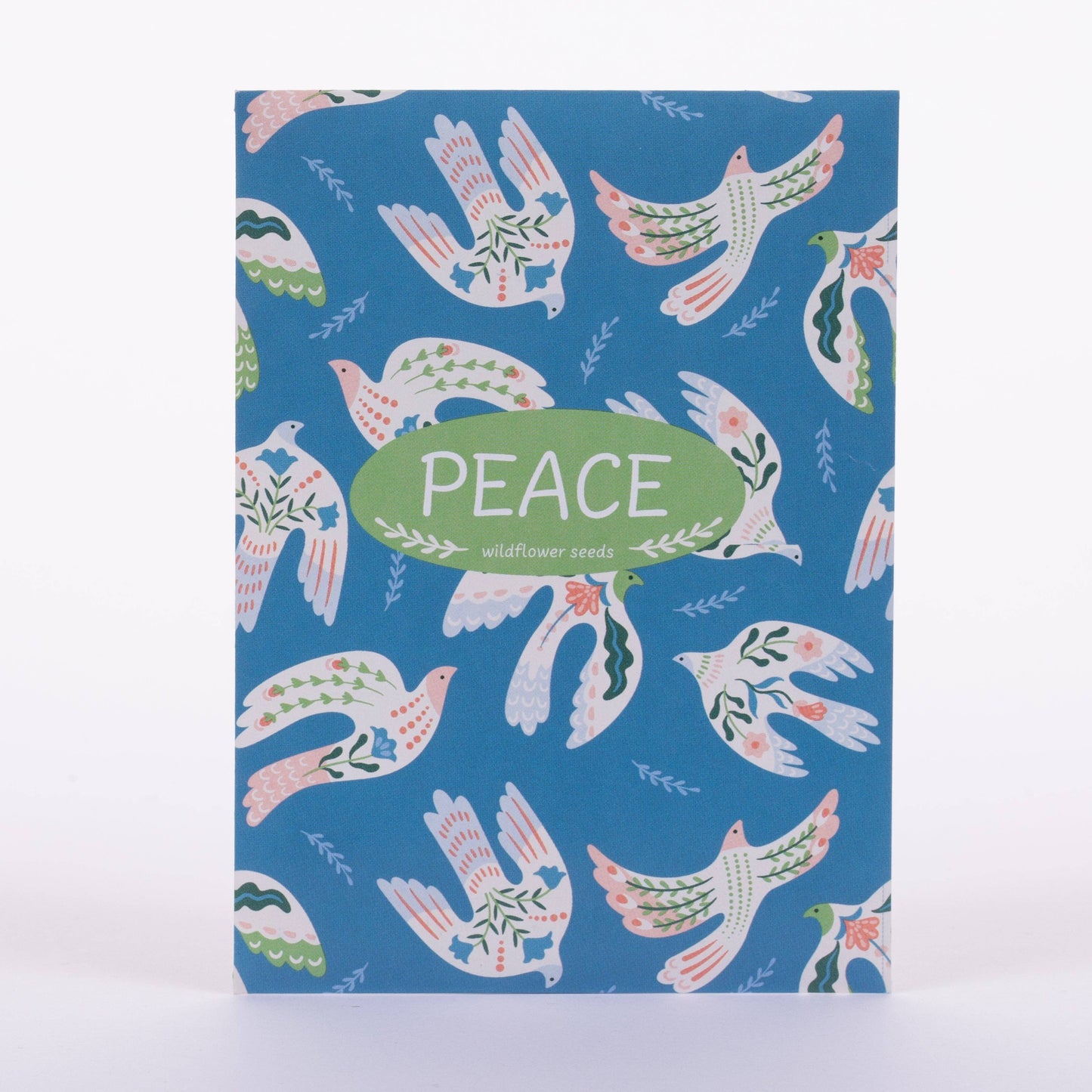 Peace Dove – Wildflower Mix Seed Packets (Blue Illustrated)