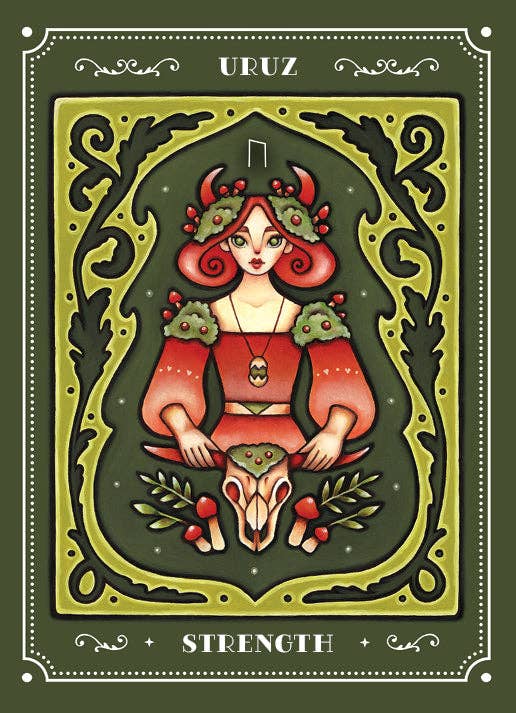 Weird Weavings Runic Oracle: Threads of Feminine Wisdom