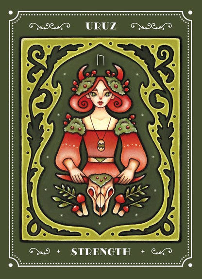 Weird Weavings Runic Oracle: Threads of Feminine Wisdom