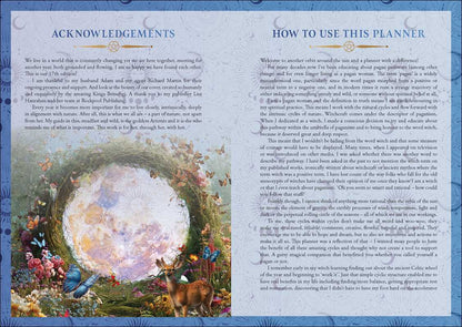2027 Lunar and Seasonal Planner Calendar - Northern Hemisphere