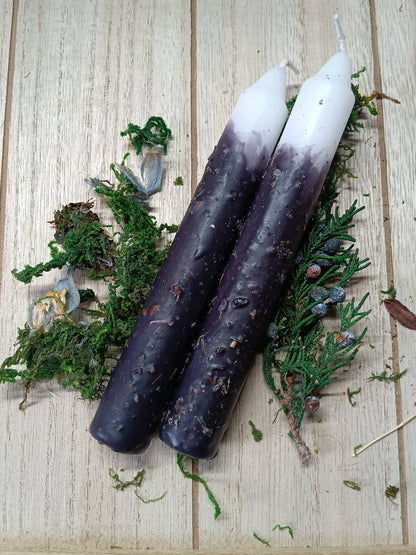 The Crone Herbal Intention Candles 6 inch tapers