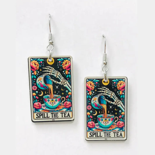 Spill the Tea Earrings
