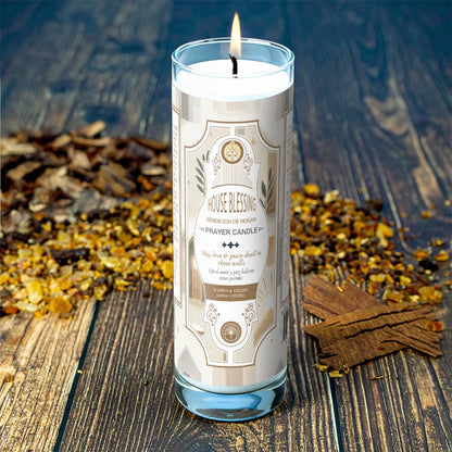 House Blessing Prayer Candle 8" (9.5 oz)
