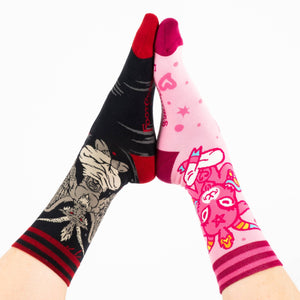Cute Baphomet Socks