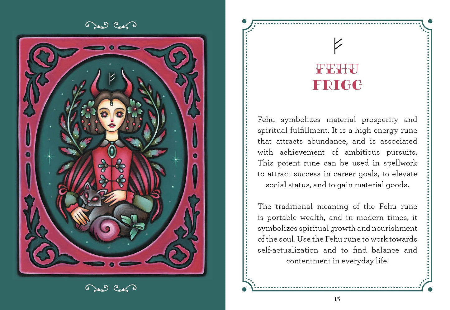 Weird Weavings Runic Oracle: Threads of Feminine Wisdom