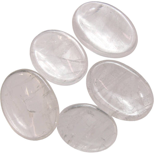 Worry Stones Clear Quartz