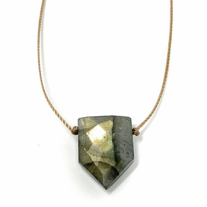 Labradorite Faceted Necklace