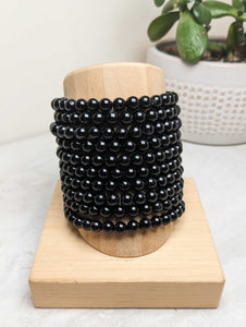 Crystal 6mm Beaded Bracelets