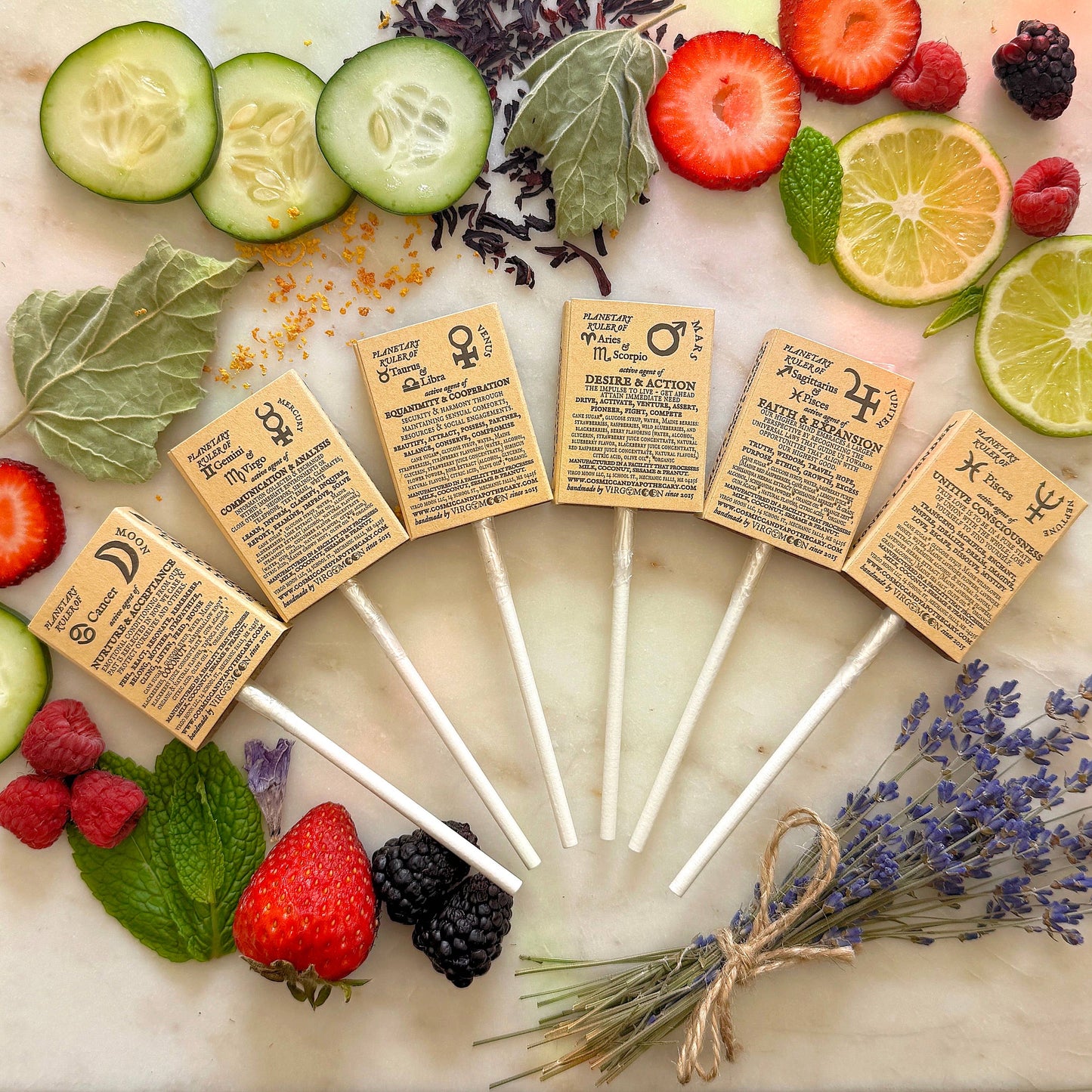 Plants & Planets Lollipops - Assorted Flavors