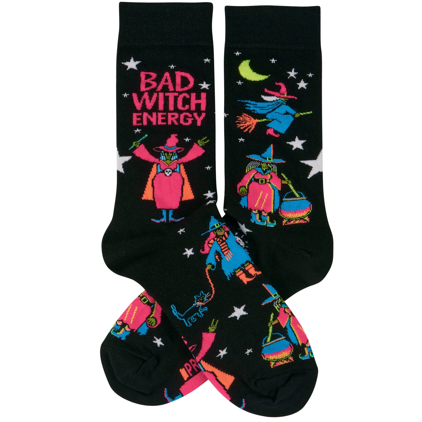 Bad Witch Energy Socks – Witchy Bold Everyday Comfort