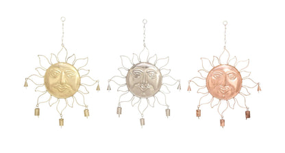 Metal Sun Windchime | Various Finishes