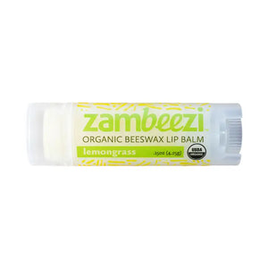 Zambeezi Organic Beeswax Lip Balm - Various Flavors