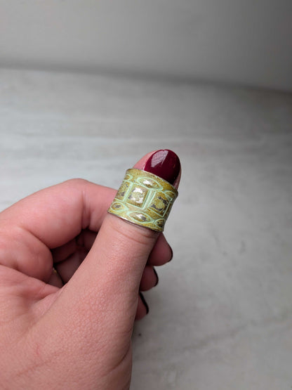 Silver Patina Rings