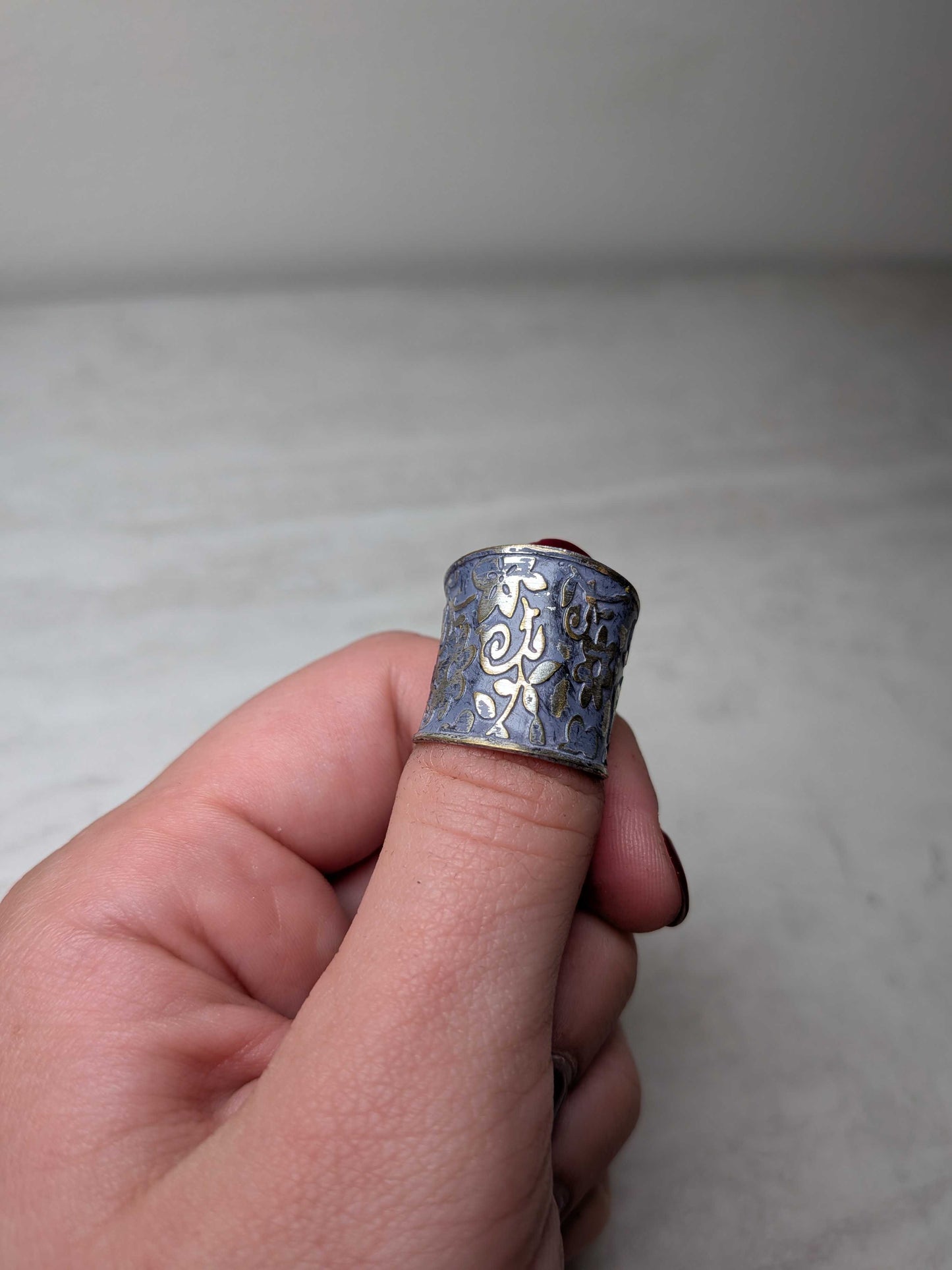 Silver Patina Rings