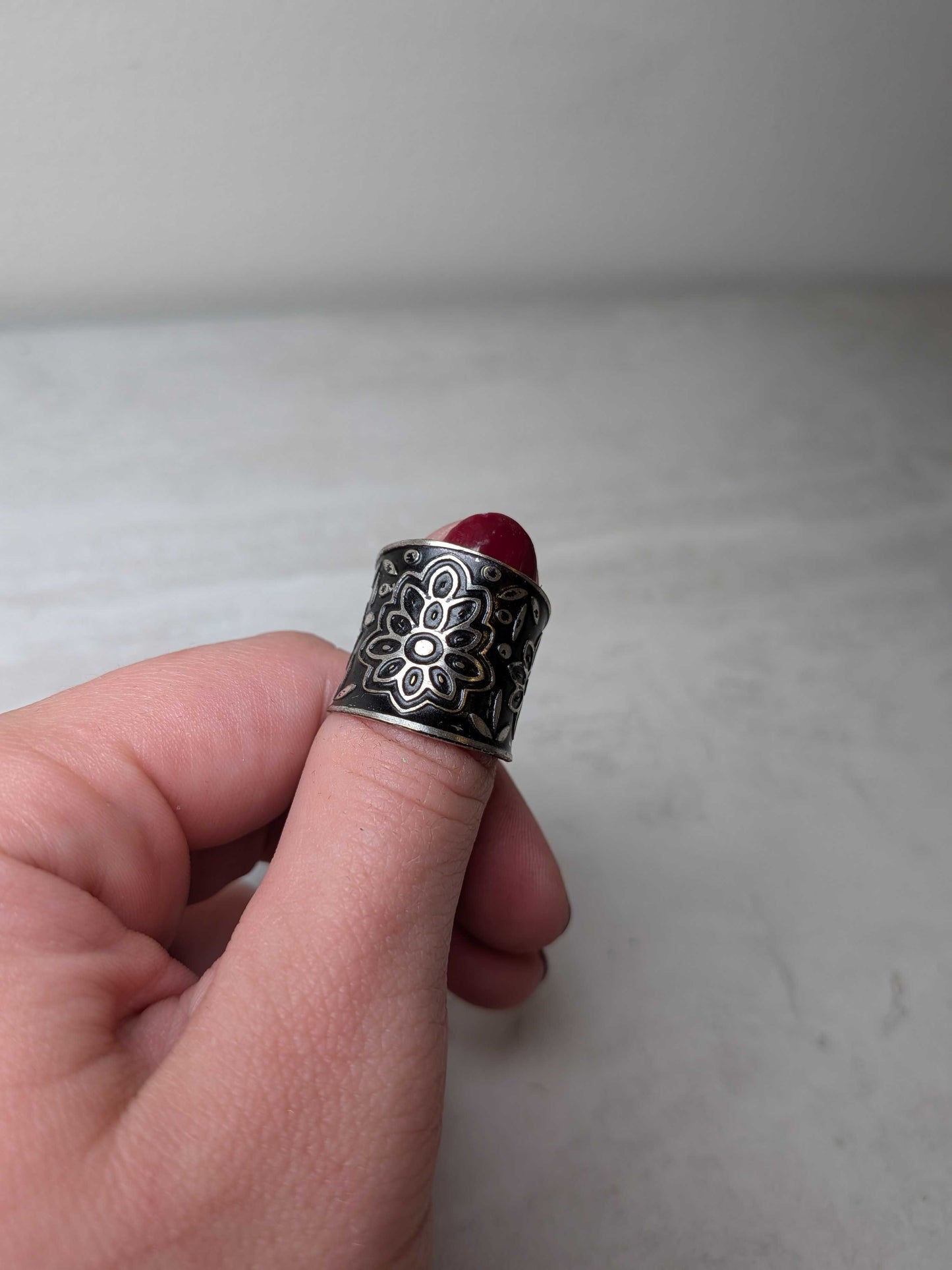 Silver Patina Rings