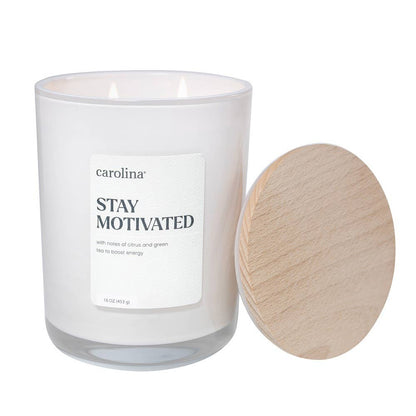 Stay Motivated - Bergamot & Green Tea Candle
