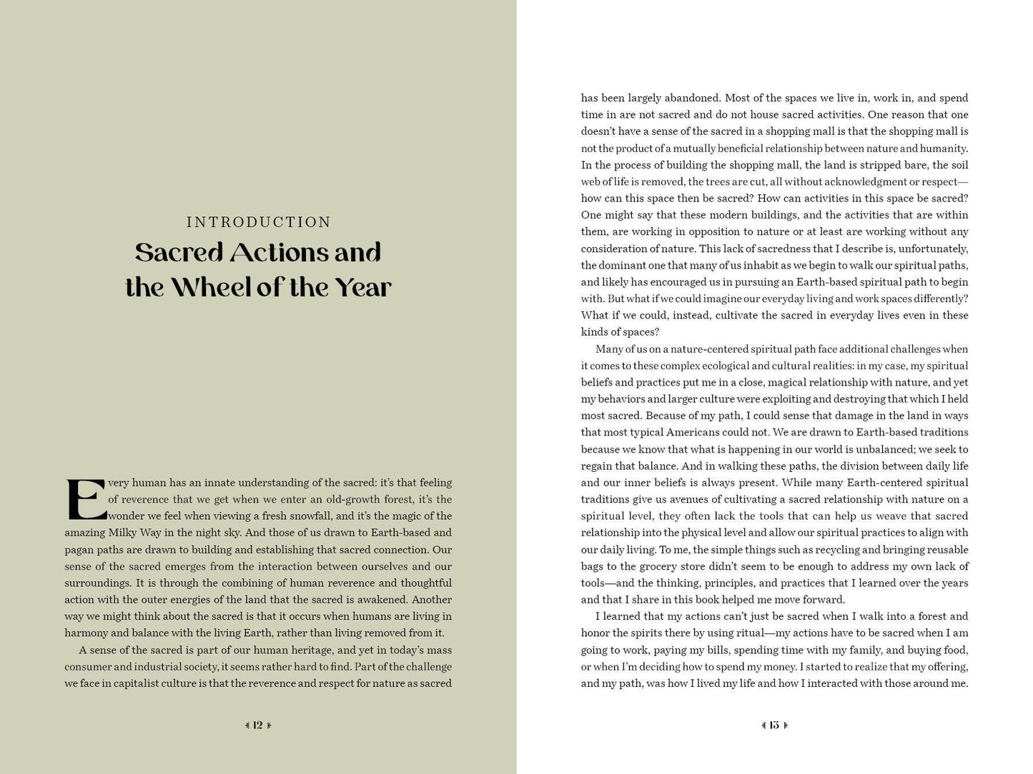 Sacred Actions