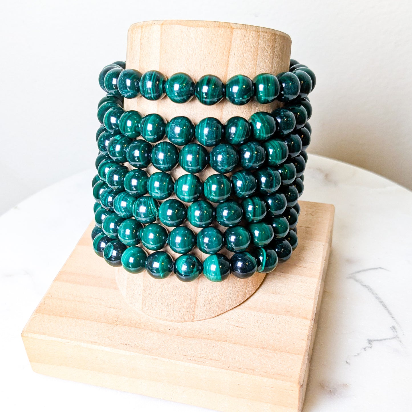 8mm Assorted Crystal Beaded Bracelets