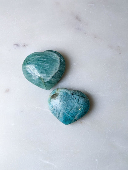 Heart Shaped Crystals | Various Stones + Sizes (POS Only)