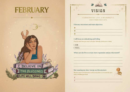 2027 Manifest Your Dreams Planner Calendar by Alexis Rakun