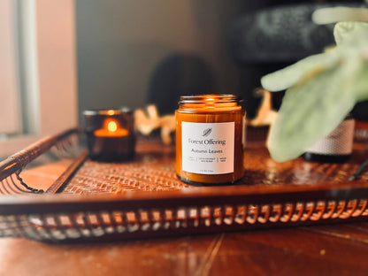 Autumn Leaves Candle