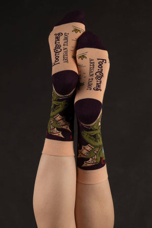 The Devil Vieville Tarot Sock FootClothes x Artisan Tarot