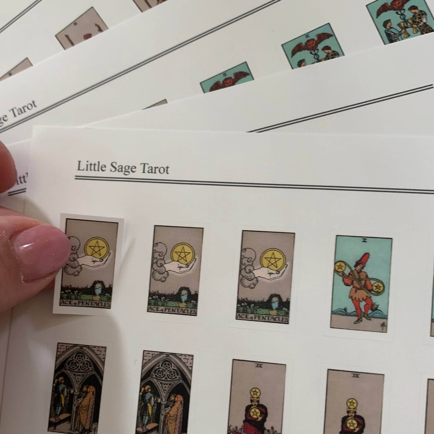 Tarot Mini Stickers