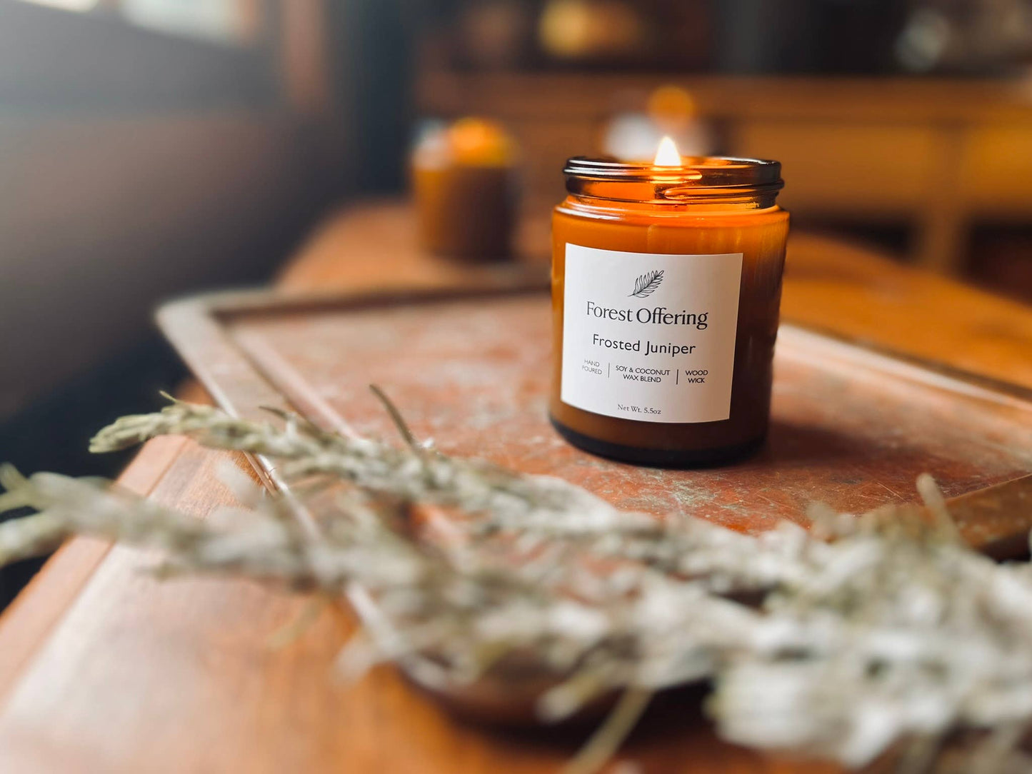 Frosted Juniper Candle