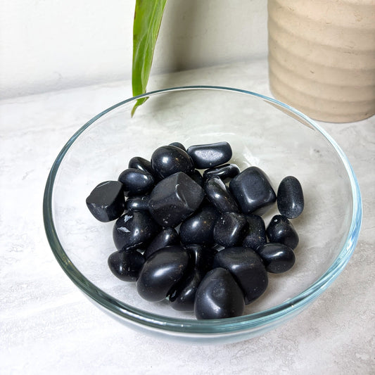 Black Tourmaline Tumble