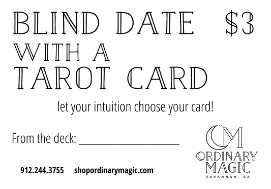 Blind Date with a Tarot Card Mystery Bag