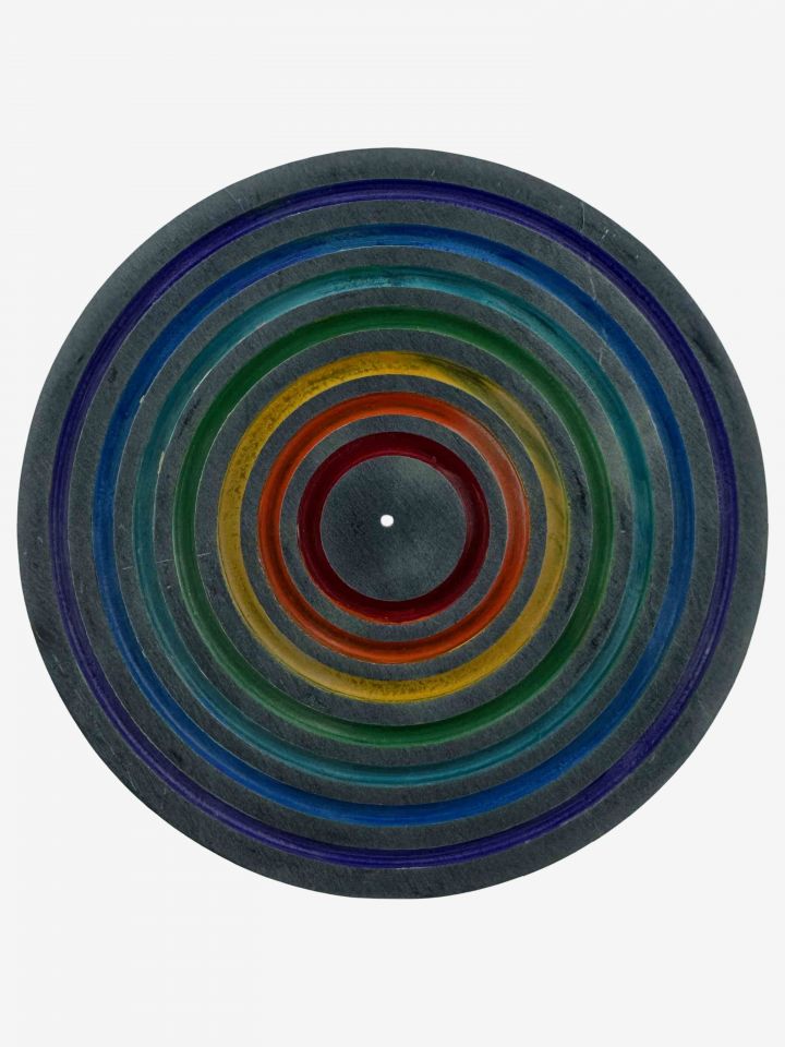 Rainbow Disc Incense Burner