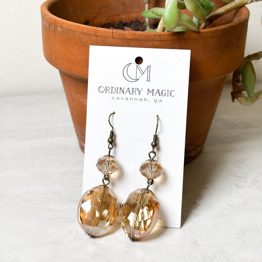Dangling Stone Earrings | Various Colors