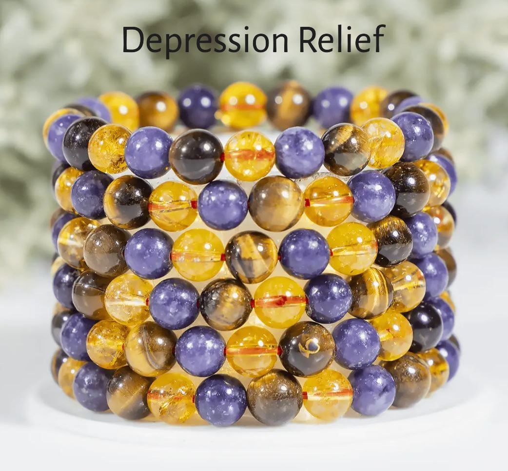 Crystal Healing Bracelets | Anxiety | Abundance | Joy | Fertility & More