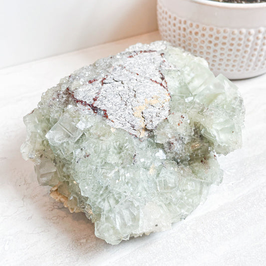 Fluorite with Sphalerite Specimen