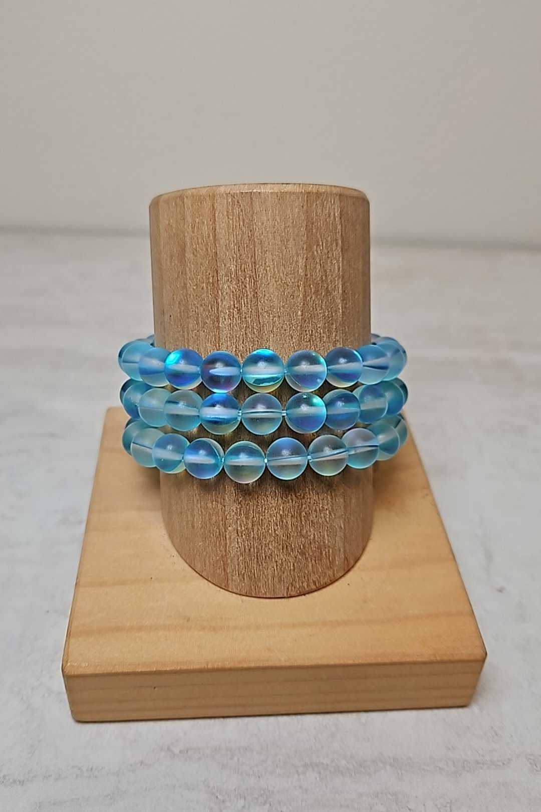 Frosted Aura 8mm bracelets | Various Colors