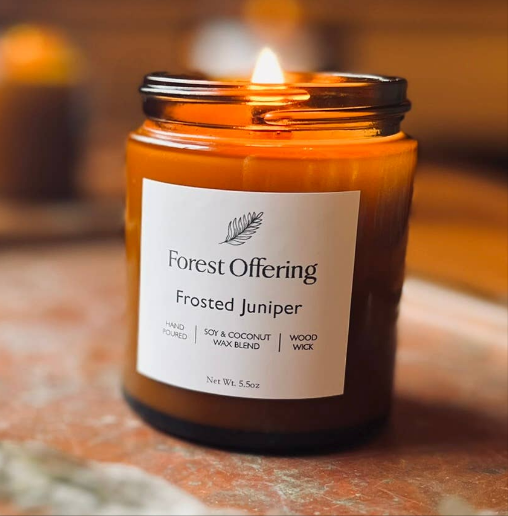 Frosted Juniper Candle