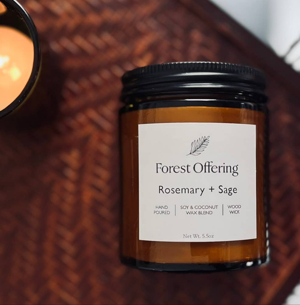 Rosemary + Sage Candle