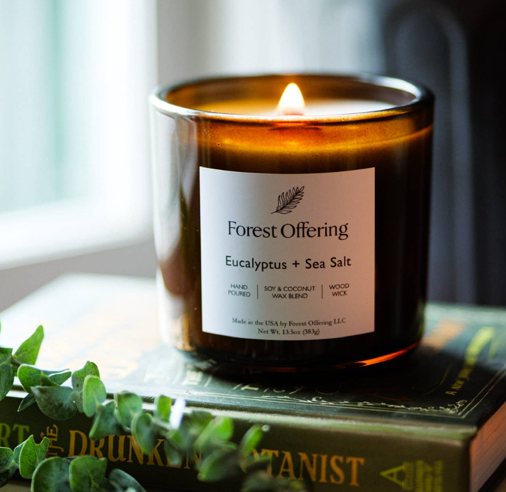 Eucalyptus + Sea Salt Candle
