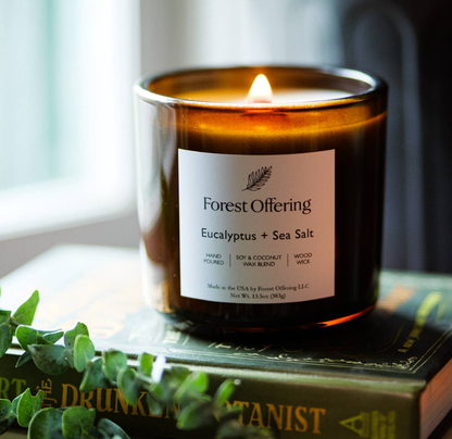 Eucalyptus + Sea Salt Candle