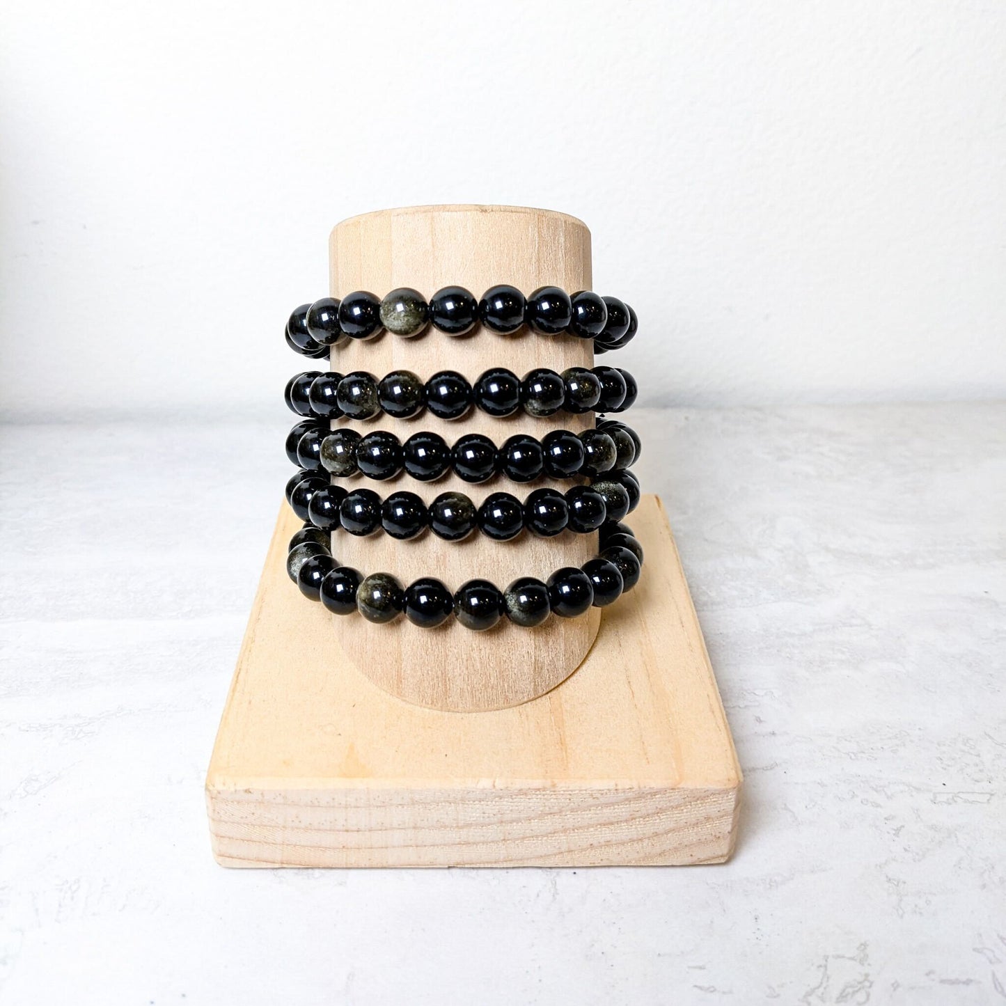 8mm Assorted Crystal Beaded Bracelets