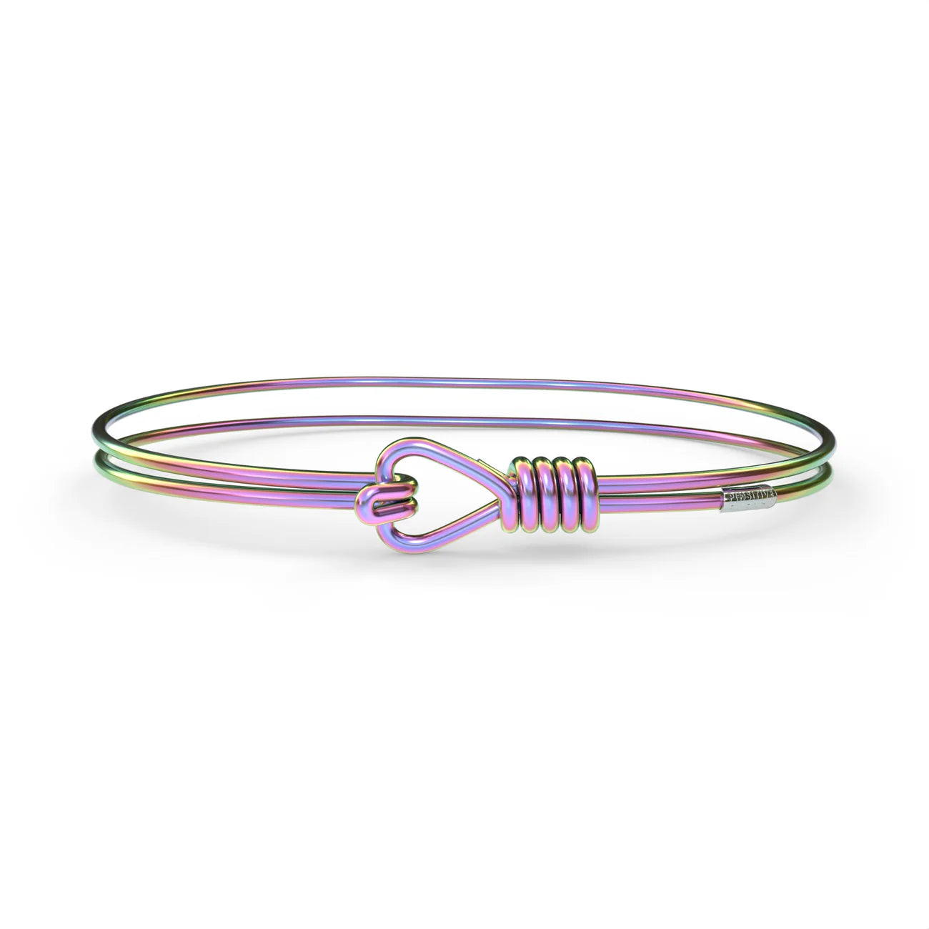 Love Knot Bangle Bracelets | Various Colors