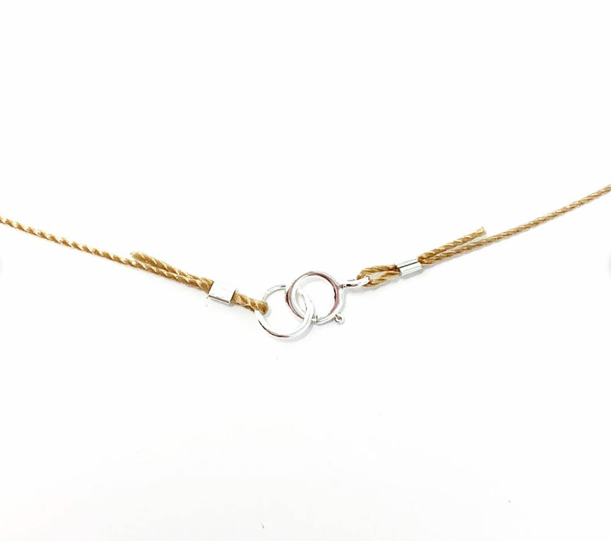 Labradorite Dot Cord Necklace