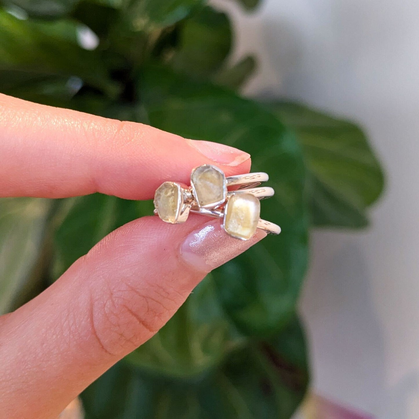 Libyan Desert Glass Rings