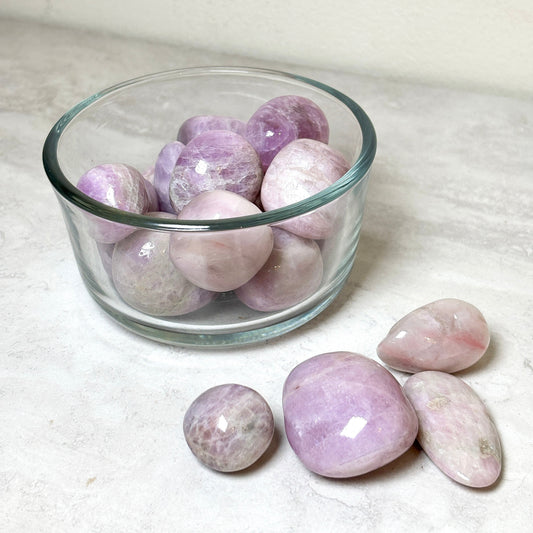 Natural Kunzite Tumble