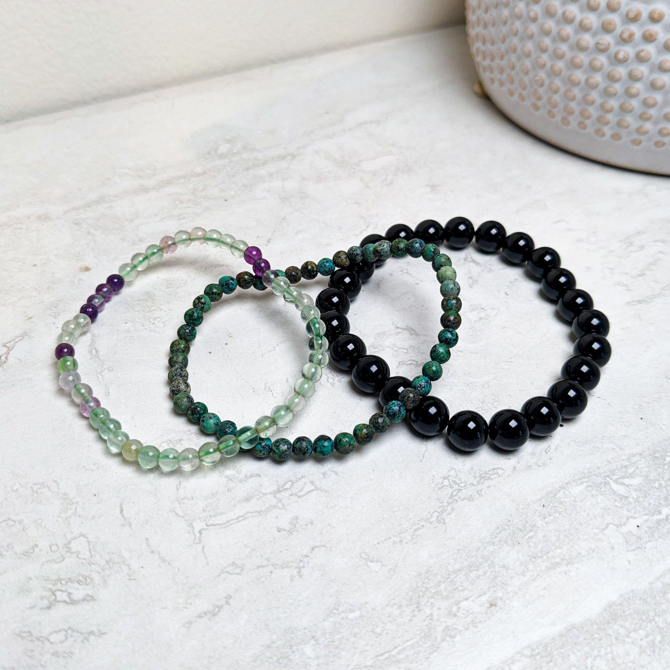 Zodiac Crystal Gemstone Bracelet Stack Sets
