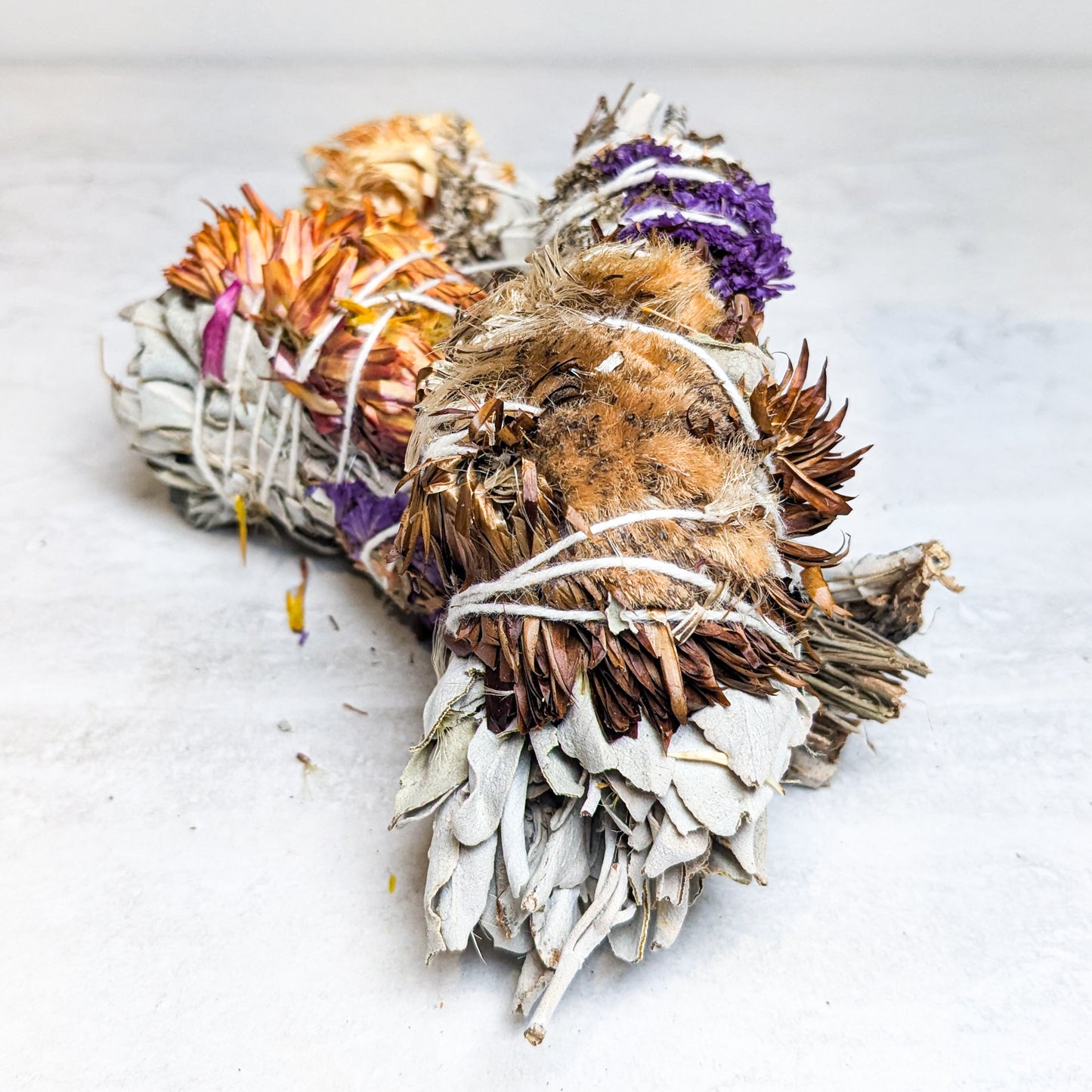 White Sage + Wildflowers Torch